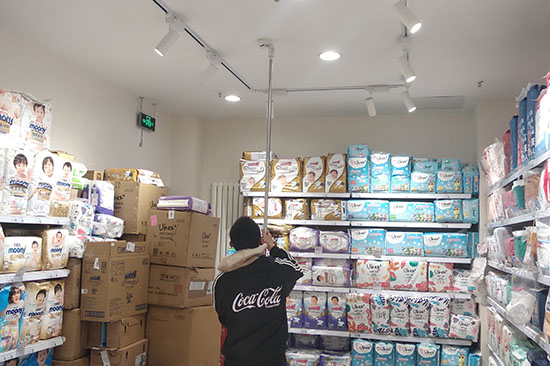 為朝陽區某400平米的超市做消電檢